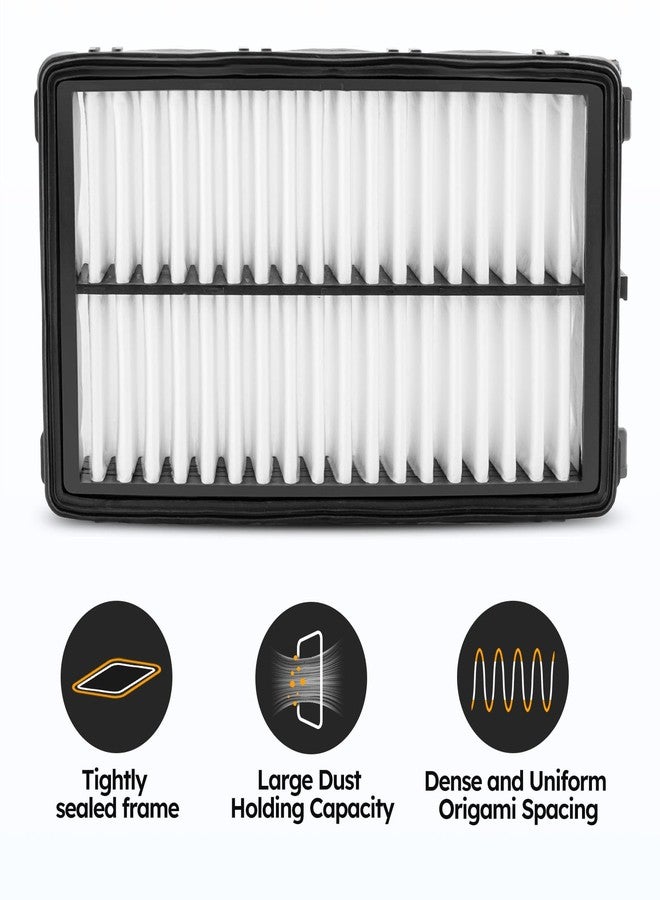 X4XZ 28113-L1000 Engine Air Filter for 2020-2025 Hyundai Tucson/Santa Fe/Sonata/Santa Cruz, 2021-2025 Kia Carnival/K5/Sorento/Sportage (Hybrid excluded) Replace# 28113N9000, PA99540, CF1752, WA11090 - Image 5