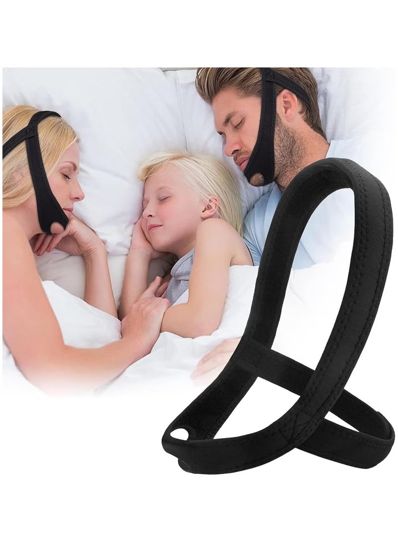 YelaJoy Anti Snoring Chin Strap, Upgrade Anti Snoring Devices, Anti Snoring Devices Anti Snoring Chin Strap for Men Women,Chin Straps Sleep Aids for Snoring Mouth Breather Mouth Closed While Sleeping - Image 1