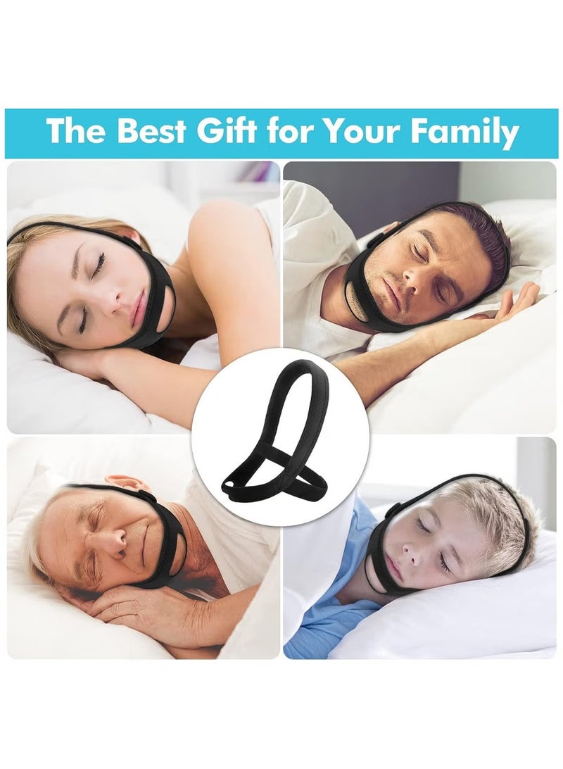 YelaJoy Anti Snoring Chin Strap, Upgrade Anti Snoring Devices, Anti Snoring Devices Anti Snoring Chin Strap for Men Women,Chin Straps Sleep Aids for Snoring Mouth Breather Mouth Closed While Sleeping - Image 2