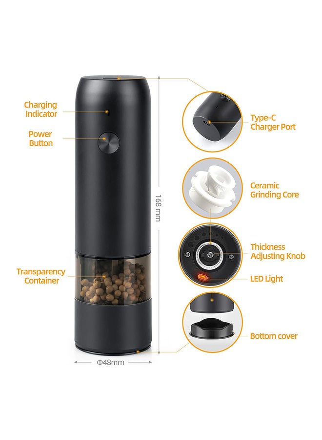 Arabest Electric Grinder for Pepper Salt Spice Coffee 0.05 kg 15 W Grinder2202198 Black - Image 2