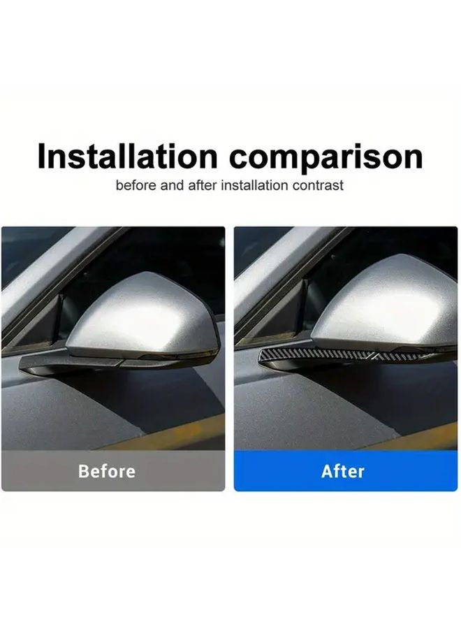 Red Rearview Mirror Decal Exterior Modification Sticker for Mustang 2015 2020 - Image 4