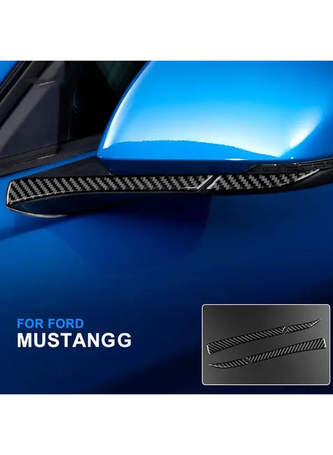 Red Rearview Mirror Decal Exterior Modification Sticker for Mustang 2015 2020 - Image 3