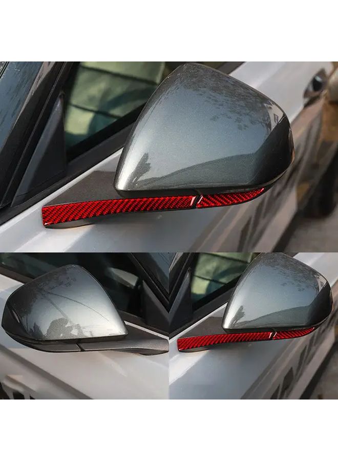 Red Rearview Mirror Decal Exterior Modification Sticker for Mustang 2015 2020 - Image 2