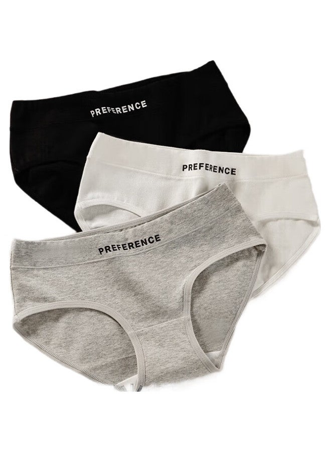 BONAS Women'S Pure Cotton Underwear, 3-Pack, Seamless Antibacterial Tummy Control Lifting Sports Panties For Young Women - Image 3