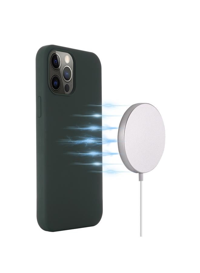 زبون جراب لهاتف iPhone 13 Pro جراب مغناطيسي من السيليكون المقاوم للصدمات من Magsafe - Image 3