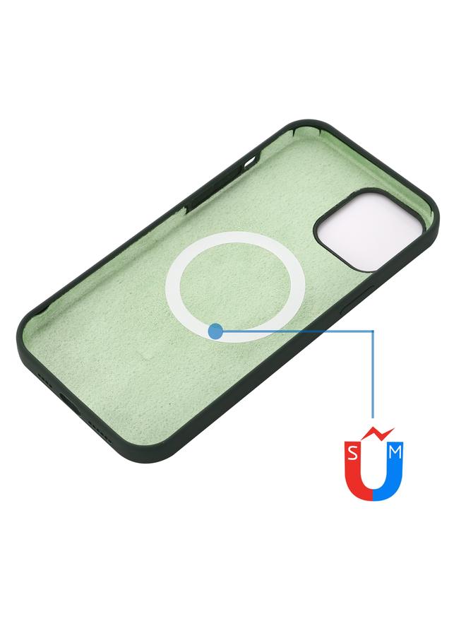 زبون جراب لهاتف iPhone 13 Pro جراب مغناطيسي من السيليكون المقاوم للصدمات من Magsafe - Image 4