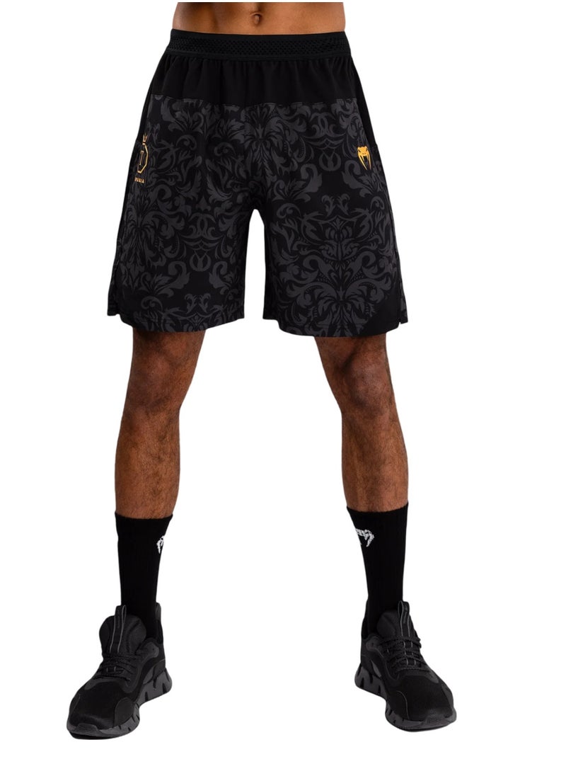 VENUM - Unmatched Topuria Edition Training Shorts Black/Gold - Image 1