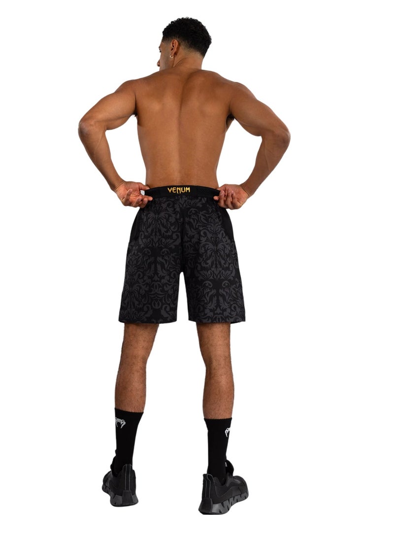 VENUM - Unmatched Topuria Edition Training Shorts Black/Gold - Image 1