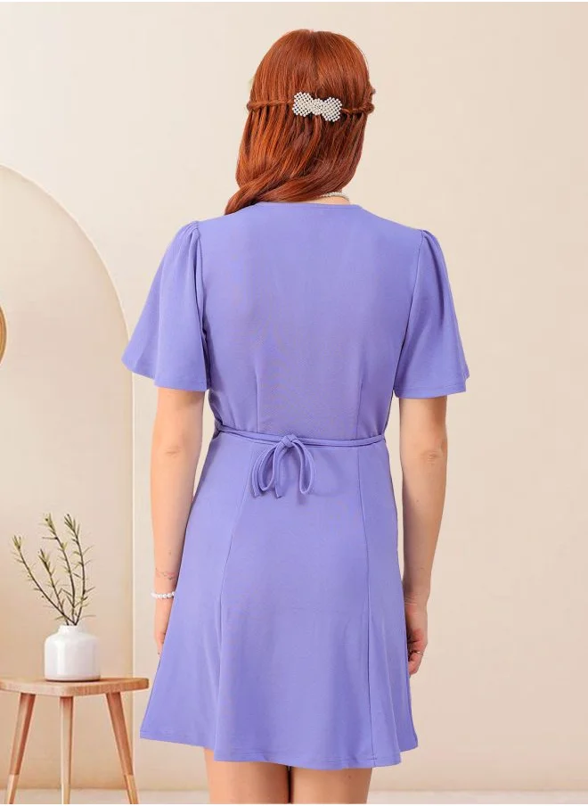 Freehand Women A-Line Casual Textured Shift Dress