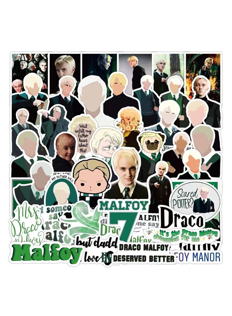 general 50-Piece Draco Malfoy Cute Vinyl Waterproof Sticker