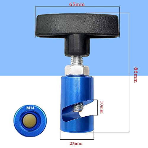 ZKTOOL Lift Support Clamp with Brass Core Protection, 2-in-1 Hood Strut & Spark Plug Caliper Tool, 14mm Spark Plug Gap Tool, Universal Car Hood Clamp - Image 5