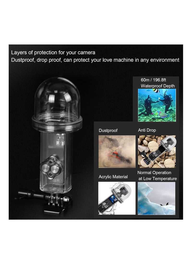 SYOSI Waterproof Housing Case for DJI Osmo Pocket, 60m/196.8ft Protective Underwater Dive Housing Shell, Action Camera Accessories for Surfing Diving Swimming  - Image 4