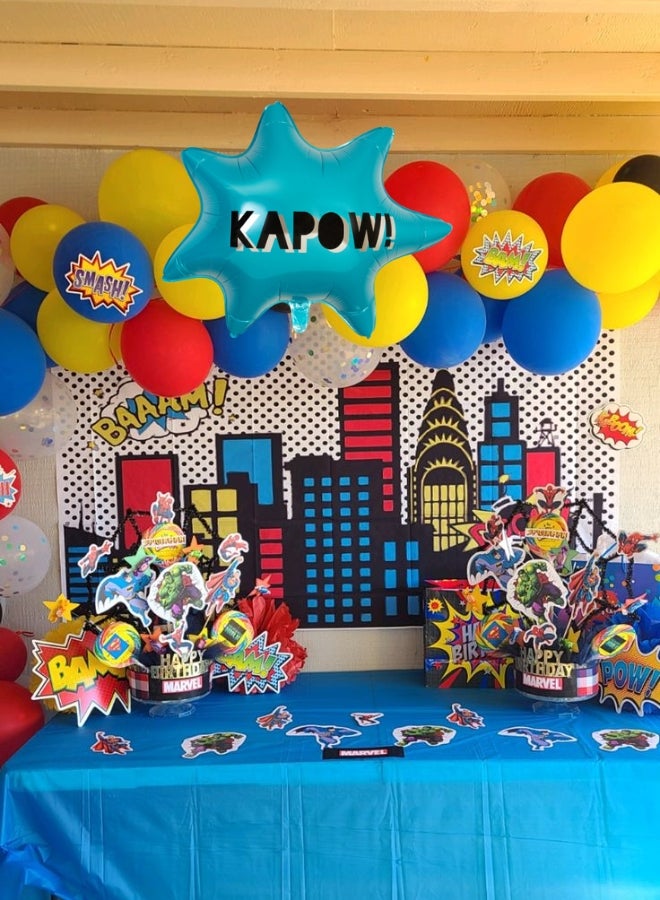 Meri Meri Superhero Foil Balloon - Image 2