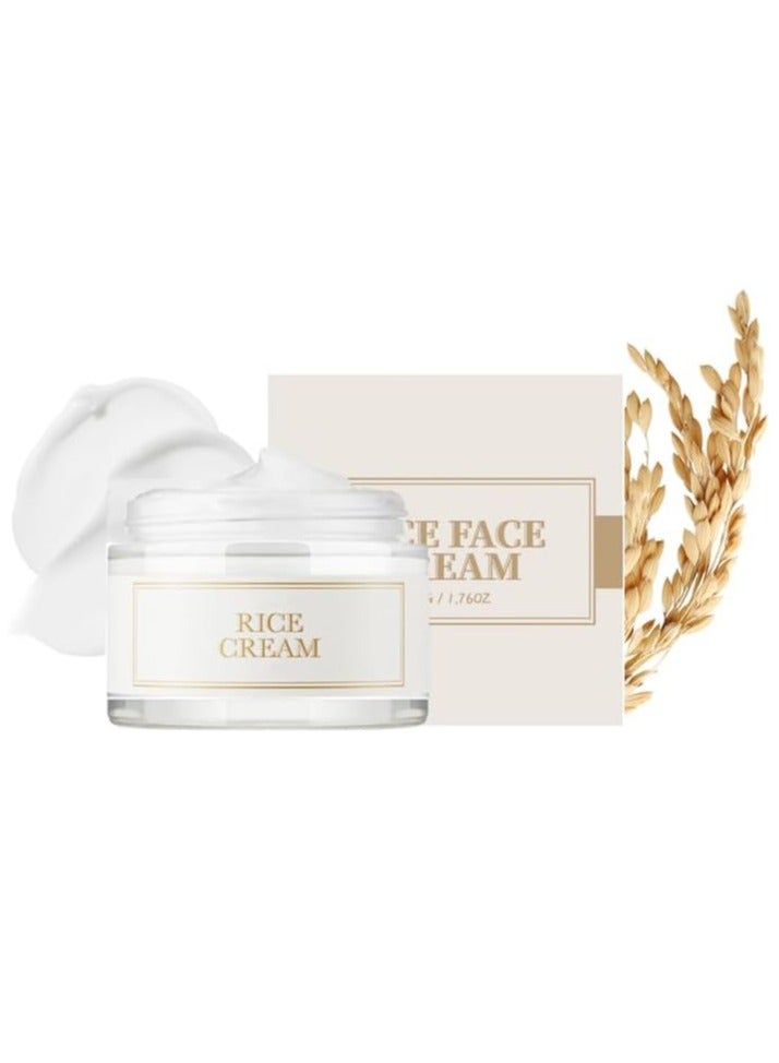 آي أم فروم أنا من كريم الأرز، 41% خلاصة نخالة الأرز مع السيراميد، مظهر متوهج، يحسن حاجز رطوبة البشرة، يغذي بعمق، مهدئ لتوحيد لون البشرة، K Beauty - Image 1