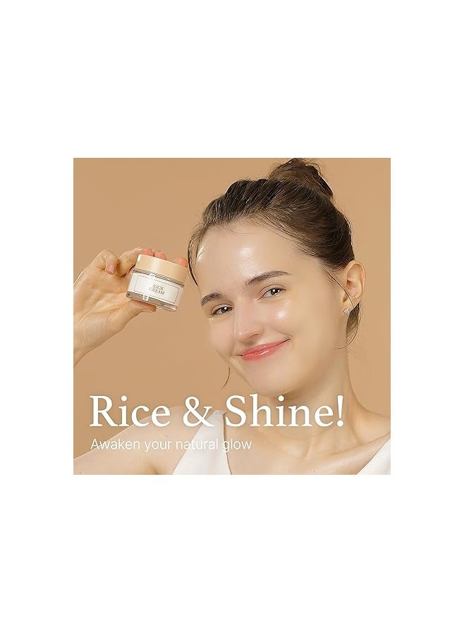 آي أم فروم أنا من كريم الأرز، 41% خلاصة نخالة الأرز مع السيراميد، مظهر متوهج، يحسن حاجز رطوبة البشرة، يغذي بعمق، مهدئ لتوحيد لون البشرة، K Beauty - Image 4