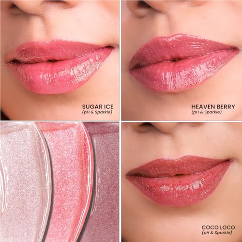 LAMIOR Peptide Glaze Lip Balm Combo Pack Of 3 - Dreamy Sparkle | 3-In-1 Formula For Glossy Shine, Healing, And Nourishment | Pillowy-Soft Lips | Nourishes Dry Skin | Real Reviews, Juicy Results! - Image 3