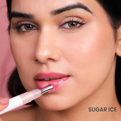 LAMIOR Peptide Glaze Lip Balm Combo Pack Of 3 - Dreamy Sparkle | 3-In-1 Formula For Glossy Shine, Healing, And Nourishment | Pillowy-Soft Lips | Nourishes Dry Skin | Real Reviews, Juicy Results! - Image 4