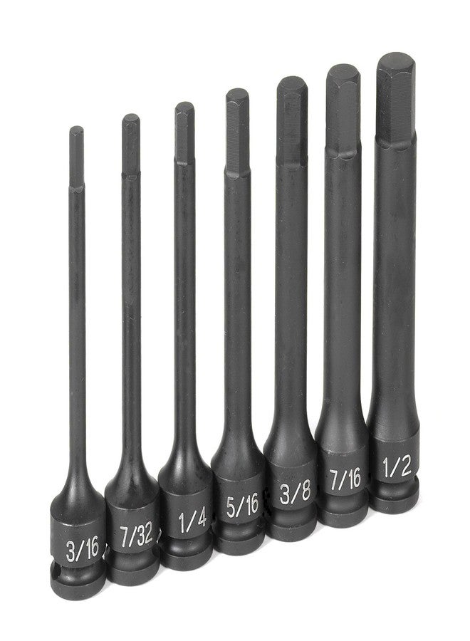 Grey Pneumatic GRE1247H 3/8" Drive Length Fractional Hex Driver Set, 4" - Image 1