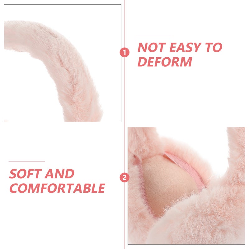 Women Earmuff Warm Ear Muff Furry Earmuff Outdoor Ear Protector Fashionable Ear Warmer - Image 4