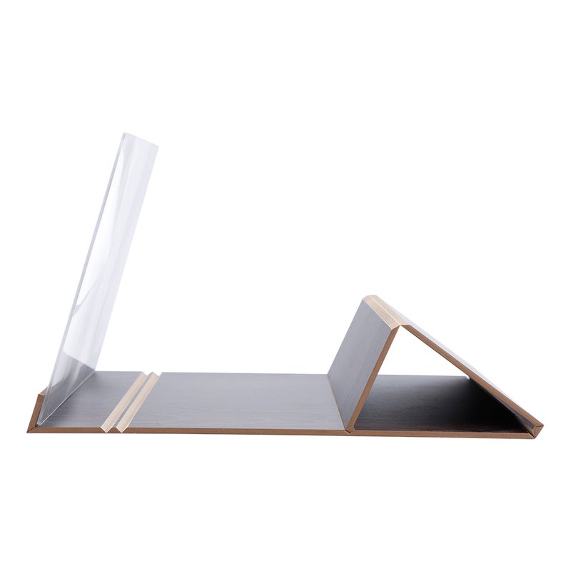 12" Lightweight Wood Phone Screen Amplifier Magnifier Eye Protection Display Holder Stand White - Image 4