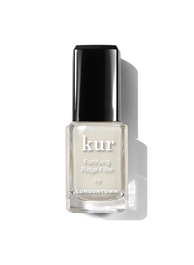 LONDONTOWN Kur Fortifying Ridge Filler, Self Leveling Base, Vegan, Cruelty Free, Paraben Free, Clear, 0.4 Fl Oz - Image 1