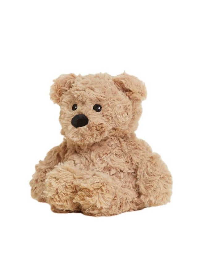 Warmies Junior Brown Curly Bear Microwavable, Hot Or Cold For Cool Relaxation And Warm Relief, Lavender Scented Cozy Plush Animal - Image 2