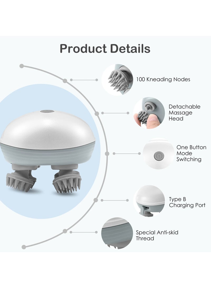 OSK OSK-701 Electric Portable Hair Scalp Massager Stress Reliever & Head Massager  - Image 4