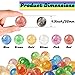 Winbar 24 PCS Childrens Flash Bouncing Balls 32mm 6color rubber bouncing balls Colorful Flash Bouncing BallsFor party gifts Easter gift bag Stuffers Basket Stuffers Classroom Prizes - Image 3