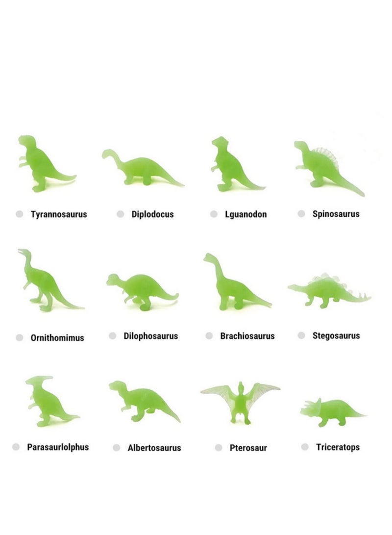 Night Glow Dinosaur Eggs 12 Dinosaur Excavation Kits - Image 5