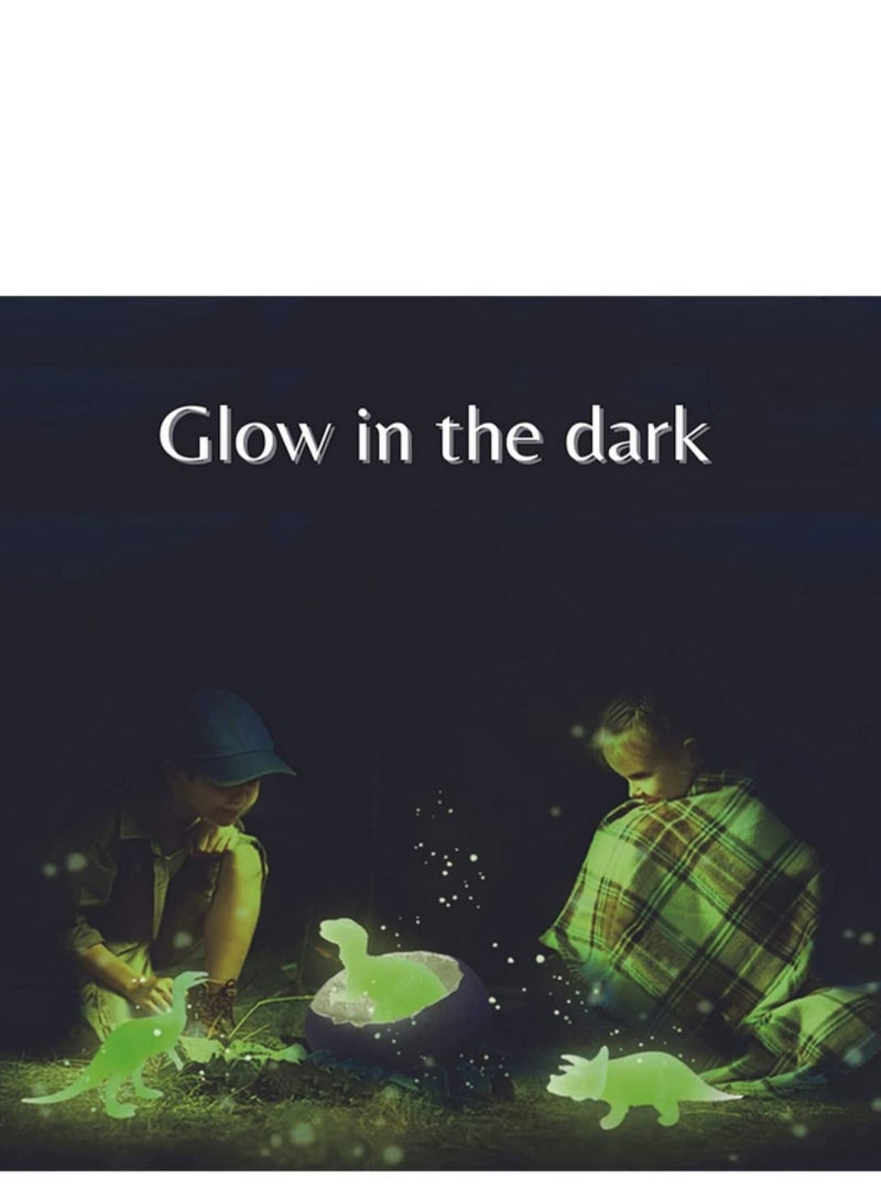 Night Glow Dinosaur Eggs 12 Dinosaur Excavation Kits - Image 4