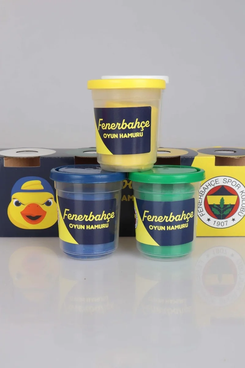 Fenerbahçe Dekomus New Season Licensed 3-Piece Play Dough