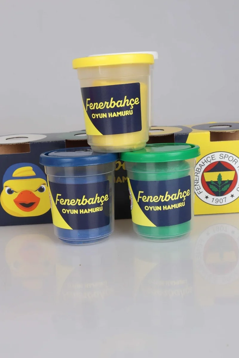 Fenerbahçe Dekomus New Season Licensed 3-Piece Play Dough