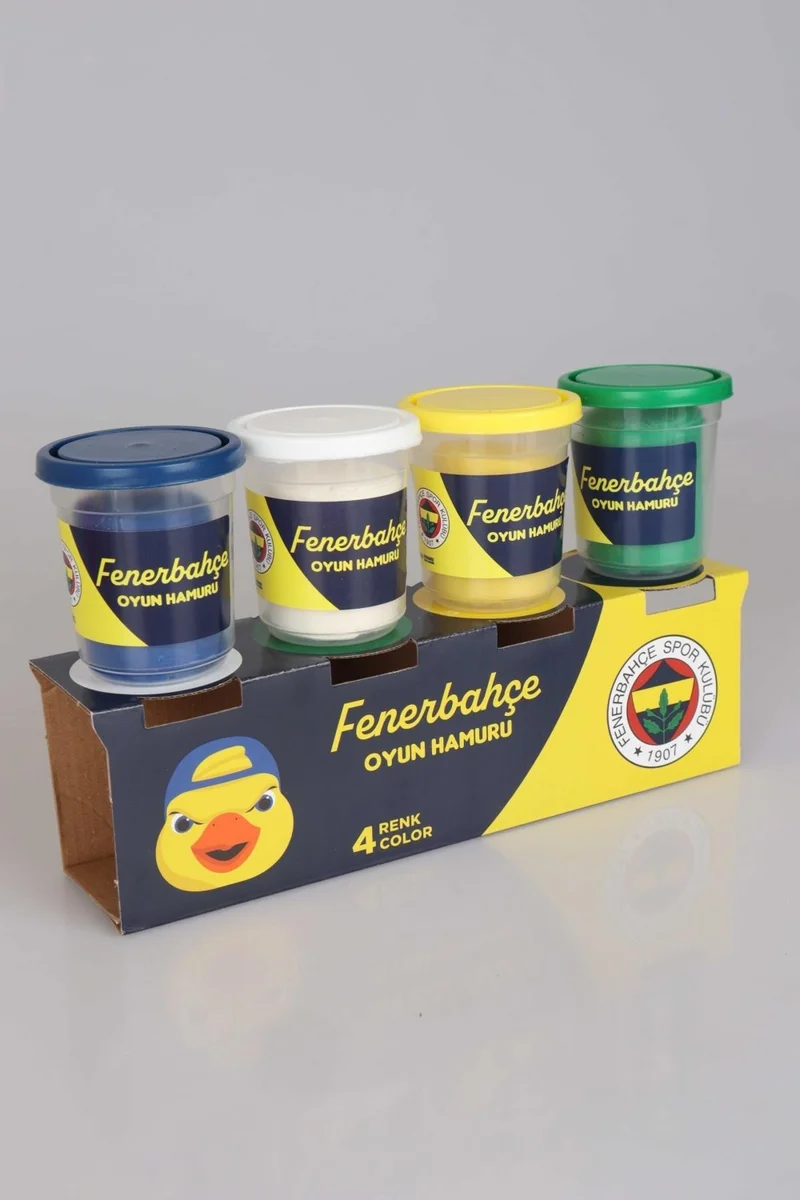 Fenerbahçe Dekomus New Season Licensed 3-Piece Play Dough