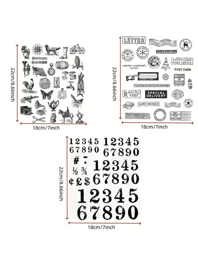 Clear Stamp Die Cutter TH 16 Seal For Scrapbooking Card Making Journals - Image 2