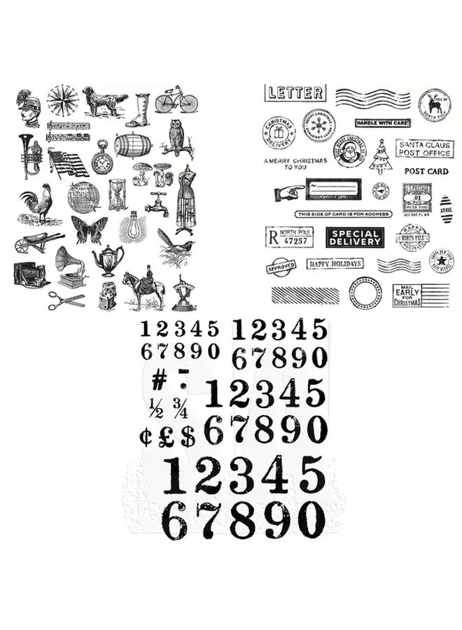 Clear Stamp Die Cutter TH 16 Seal For Scrapbooking Card Making Journals - Image 3