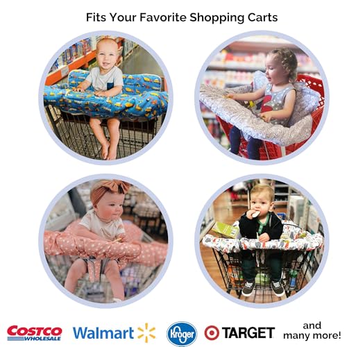 Suessie Shopping Cart Cover and High Chair Cover, Forest Animals - Image 4