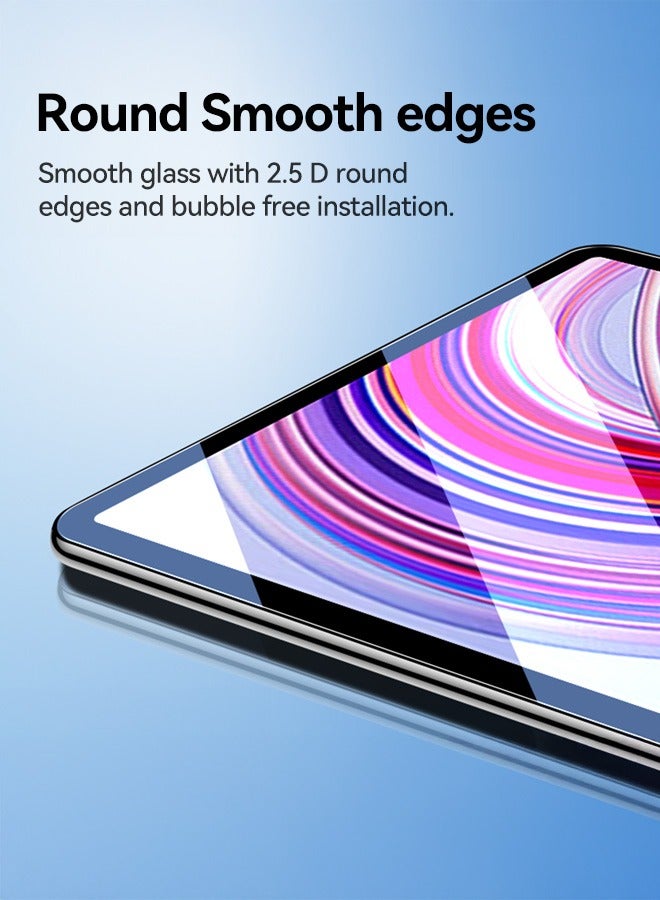 Tersely 【2 Pack】 Screen protector for Xiaomi Redmi Pad Pro 12.1 Inch 2024, 9H Tempered Glass Screen Protector for Redmi Pad Pro 12.1 Inch, Anti-Scratch, Fingerprint-proof - Image 5