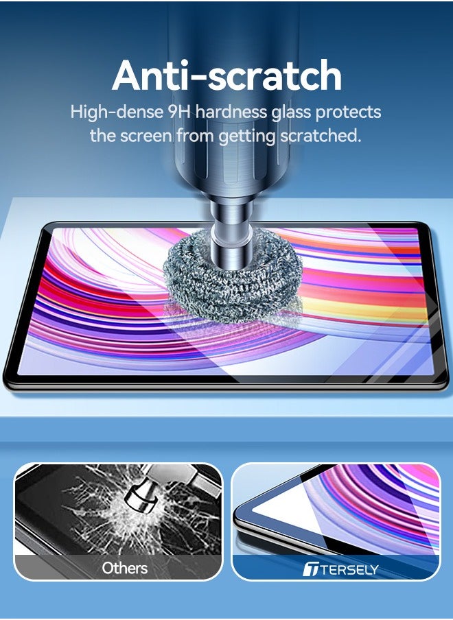 Tersely 【2 Pack】 Screen protector for Xiaomi Redmi Pad Pro 12.1 Inch 2024, 9H Tempered Glass Screen Protector for Redmi Pad Pro 12.1 Inch, Anti-Scratch, Fingerprint-proof  - Image 3