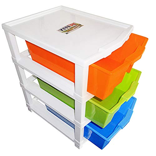 PUFFIN Modular Drawer (Multicolor, Standard, 4.72 x 4.72 x 5.51") - Image 1