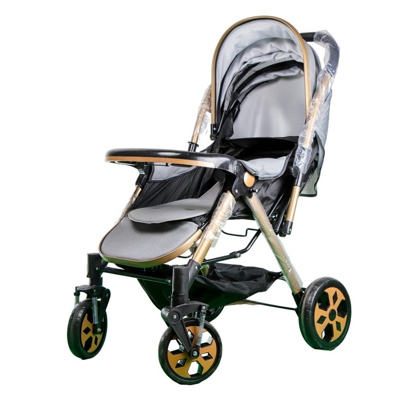 Baby Stroller for Kids Grey - 615 - Image 1