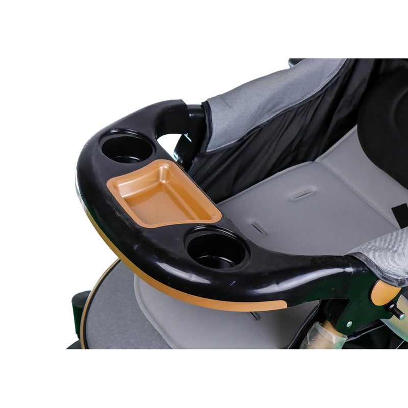 Baby Stroller for Kids Grey - 615 - Image 3