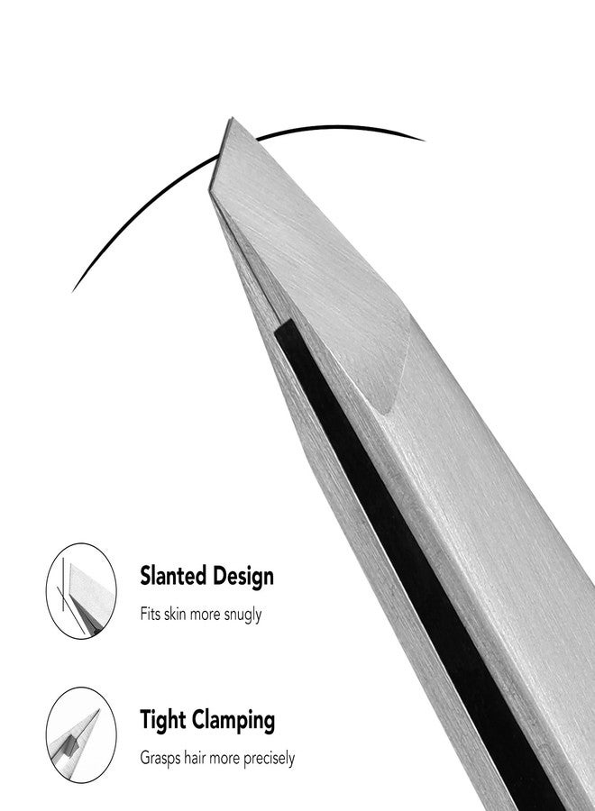 Cut it Professional Slant Tweezers, High Precision For Facial Hair Removal - Image 3