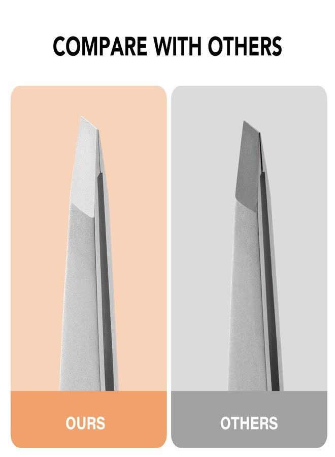 Cut it Professional Slant Tweezers, High Precision For Facial Hair Removal - Image 4