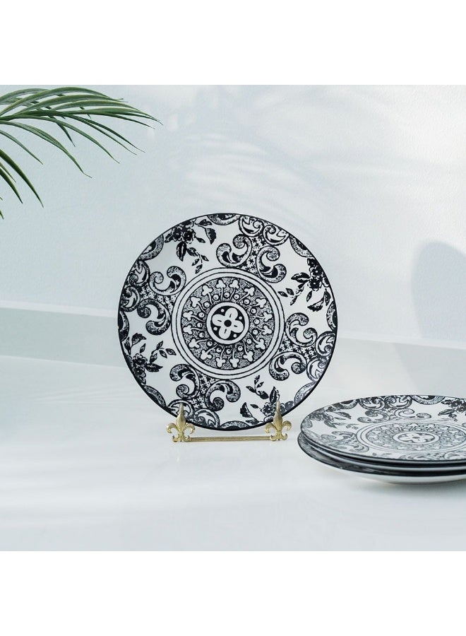 دانوب هوم طقم عشاء بورسلين أنجليكا  قطعة - أسود - لـ  أشخاص - Image 3