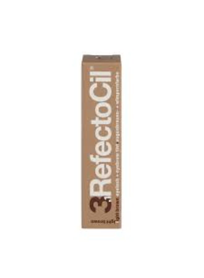 Refectocil Eyelash And Eyebrow Tint Color 3.1 Light Brown 15ml - Image 3