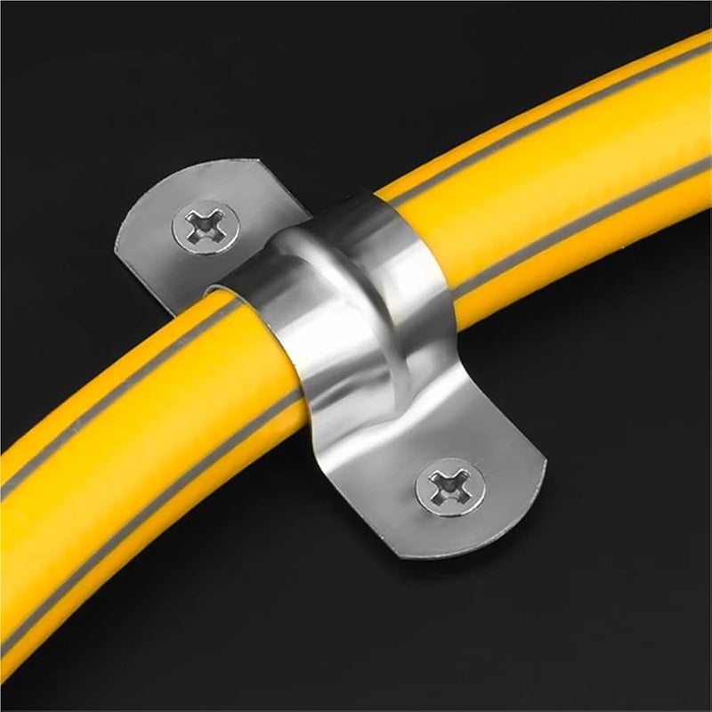 M12 Stainless Steel U Type Conduit Clamp 150pcs Saddle Bracket For Tube Mounting - Image 4