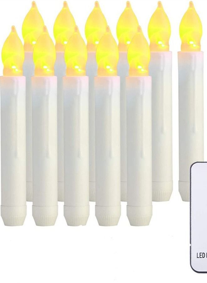 Loquat Led Remote Control Timing Electronic Candle Lamp 17*2cm  - Image 2