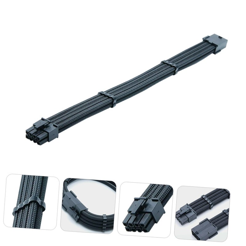 Nylon GPU PCIe Power Supply Extension Cable For Enhanced Connectivity And Organization - Image 4