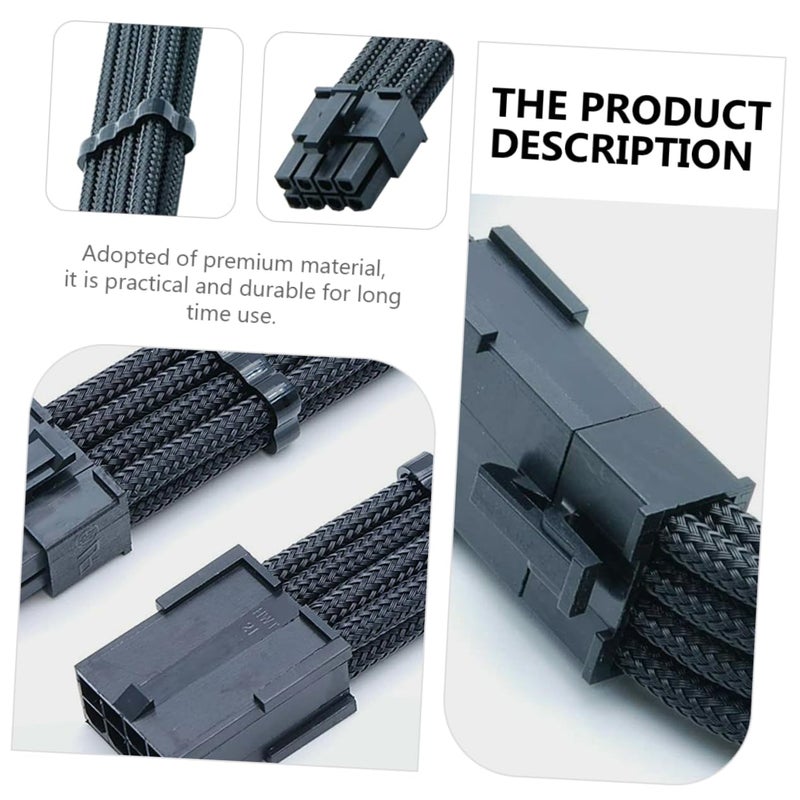 Nylon GPU PCIe Power Supply Extension Cable For Enhanced Connectivity And Organization - Image 5