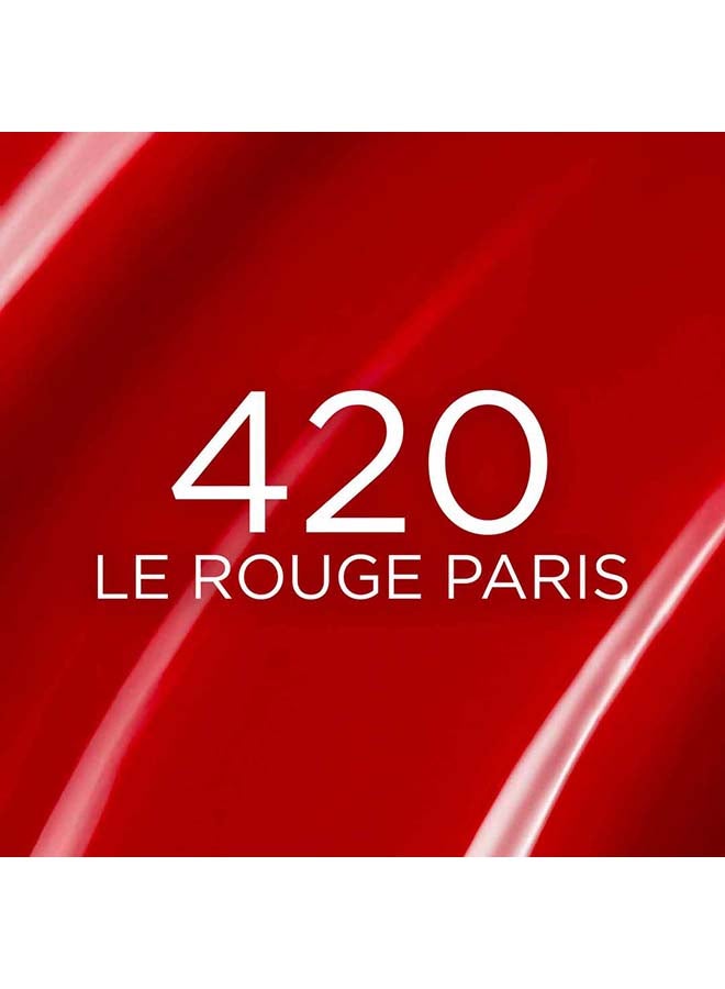 لوريال fhvds سيروم ملون للشفاه لوريال باريس هيالورون تينت 420 لو روج باريس، 30.5 غرام - Image 3